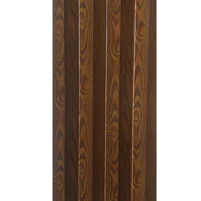 دیوارپوش ترمووال PVC گردویی طرح چوب